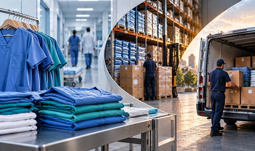 Why Healthcare Systems Outsource Apparel Logistics to 3PLs